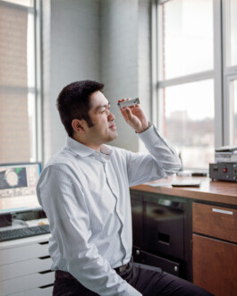 Photo of Dr. George Yu by Seattle photographer Dan Depew Dan Depew - commercial and editorial portrait photographer and art director based in Seattle